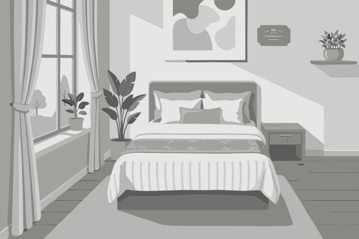Premium Zimmer mit Gartenblick